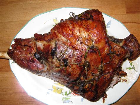 cooking leg of lamb in gas oven